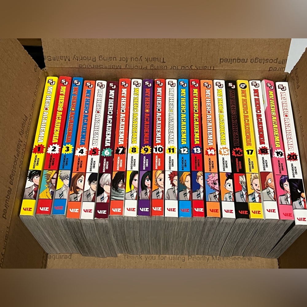 MHA books 1-20